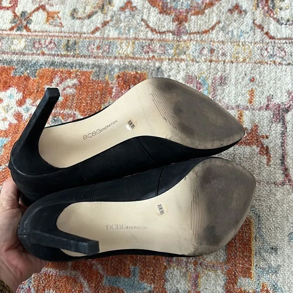 BCBGeneration Black Heeled Booties  - Picture 8 of 8